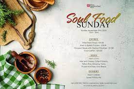 soul food sunday calendar visit