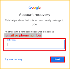 forgotten gmail pword and recover