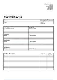 Minute Meeting Template Doc Taking Minutes For Voipersracing Co