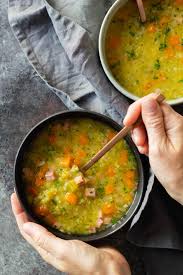 hearty instant pot split pea soup