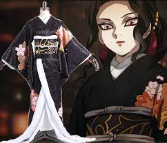 Demon Slayer:Kimetsu No Yaiba Kibutsuji Muzan Female Kimono Cosplay  Costume| | - AliExpress