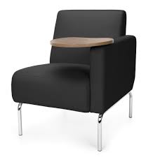 All lounge & arm chairs quickship. Ofm Triumph Series Model 3001lt Polyurethane Modular Left Arm Lounge Chair With Bronze Tablet Black Walmart Com Walmart Com