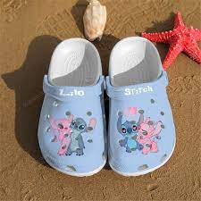 New Lilo Stitch Crocs Clog Shoes | Lilo, Blue crocs, Lilo and stitch