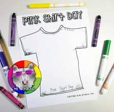 He and his friend david. How To Create A Pink Shirt Day Art Project Ms Artastic