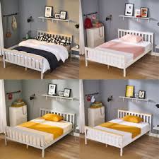 4ft6 standard double bed frame solid