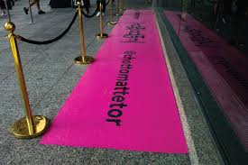 hot pink event carpet reznick event