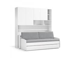 full xl sofa bed and cabinet system