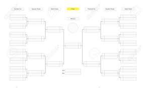 March Madness Bracket Championship Infographics Chart Template