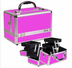 cosmetic make up kit vanity box case at