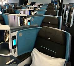 review klm boeing 787 9 world business
