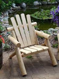 Adirondack Log Chair Cedar Chair