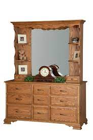 9 Drawer Solid Wood Dresser From