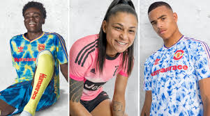 Get one of the limited ⚽adidas jerseys now! Adidas And Pharrell Williams Unite To Drop Wavey Jersey Collection Based On Iconic Club Kits