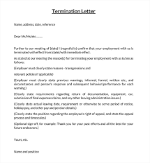 contract termination letter 35 sles