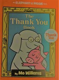 Piggie is one lucky pig, and she's determined to make sure she thanks everyone who is important to her in this, the final elephant & piggie book. The Thank You Book Jess Reviews A Book