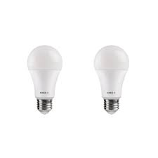 Cree 60w Equivalent Daylight 5000k A19 Dimmable Exceptional Light Quality Led Light Bulb 2 Pack Ta19 08050mdfh25 12de26 1 12 The Home Depot