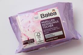 balea micellar makeup remover wipes