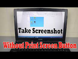 how to take screenshot without print