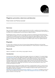 pdf plagiarism prevention deterrence detection pdf plagiarism prevention deterrence detection
