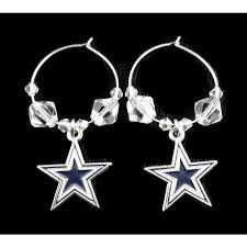 whole nfl dallas cowboys earrings