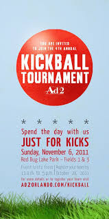 Register For The 4th Annual Kickball Tournament Family