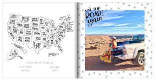 travel photo book ideas for mini