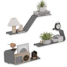 Wall Mounted Metal Design Shelves