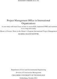 construction engineering management thesis 