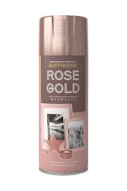 Rose Gold Metallic Spray Paint