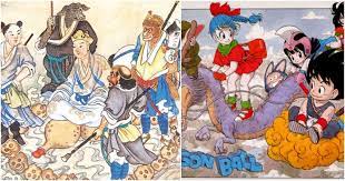 The series follows the adventures of protagonist son goku from his childhood through adulthood as he trains in martial arts. Dragon Ball Journey To The West 9 Other Major Influences On The Franchise