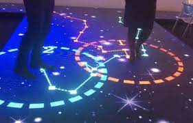 interactive led floor indoor and