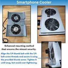smartphone cooler dual purpose cooler