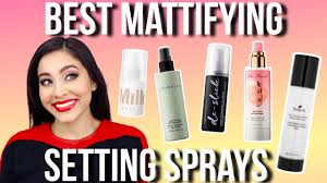 best setting sprays for oily skin you