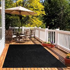 2 x3 black top indoor outdoor bargain turf area rugs great for gazebos decks patios balconieuch more many sizes and colors to choose from
