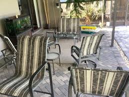 10 Piece Sling Patio Furniture Set