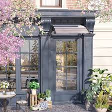 Outsunny Awning Door Canopy 40 6 X 38