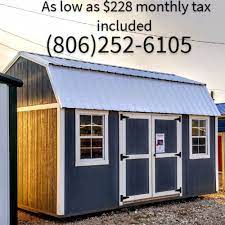 storage sheds in lubbock tx