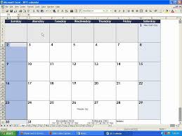 Make A Calendar With Excel Magdalene Project Org
