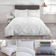 pintuck duvet quilt bedding bed set and