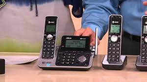 at t cordless phone system with 4