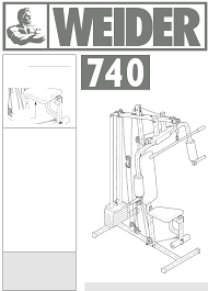 weider home gym wesy74090 user guide
