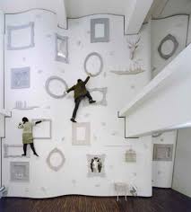 insanely cool home climbing walls