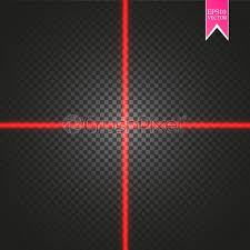 abstract red laser beam vector