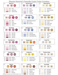17 Organized Memento Ink Color Chart