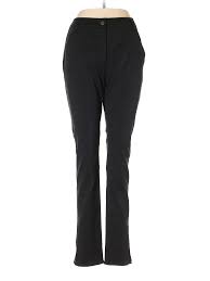 Details About Red Valentino Women Black Casual Pants 46 Italian