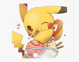 Image about anime in sooo kawaii nya ~ by yυмe. Anime Cute Icecream Pikachu Ketchup Fan Art Hd Png Download Transparent Png Image Pngitem