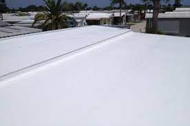 Rubber mobile home roofing involves stretching a thin sheet of rubber across the surface of an existing roof. Mobile Home Rubber Roofing