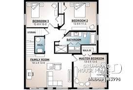 Walkout basement home floor plans. Sloped Lot House Plans Walkout Basement Drummond House Plans