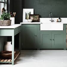 One of the popular kitchen trends for 2018 is using bold, unexpected colors. 2018 Paint Trends Kitchen Cabinet Color Predictions Apartment Therapy