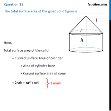 We did not find results for: The Total Surface Area Of The Given Solid Figure Is Teachoo